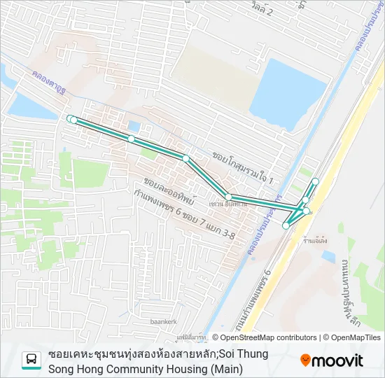 1519 Bus Line Map