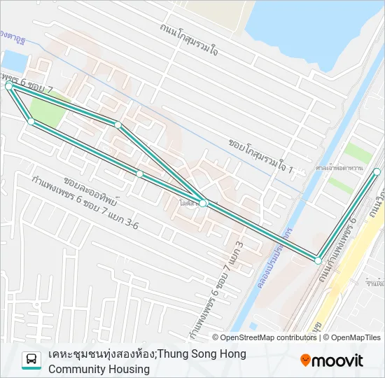 1519 Bus Line Map