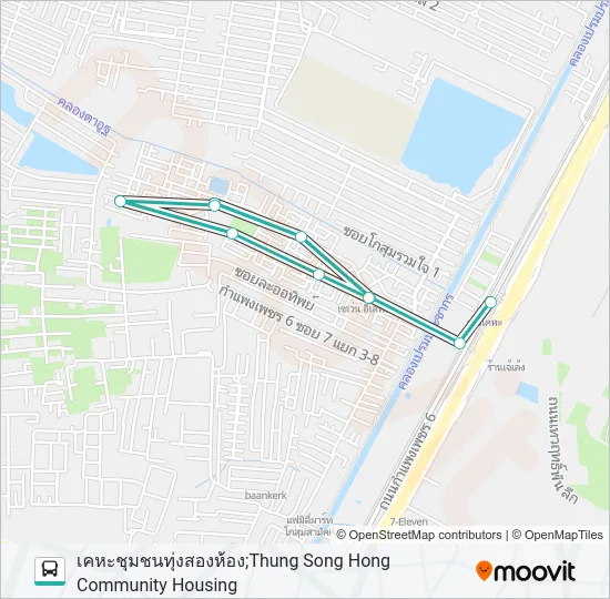1519 Bus Line Map