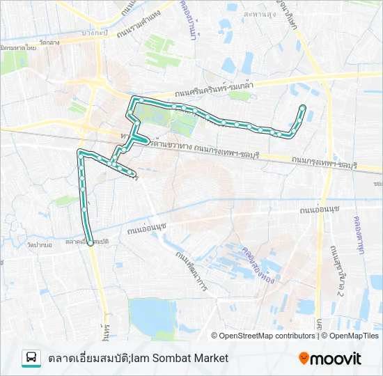 1524 Bus Line Map