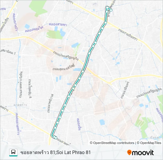 1526 Bus Line Map