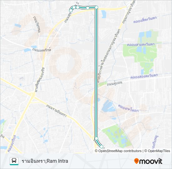 1527 รถบัส แผนที่สายรถ