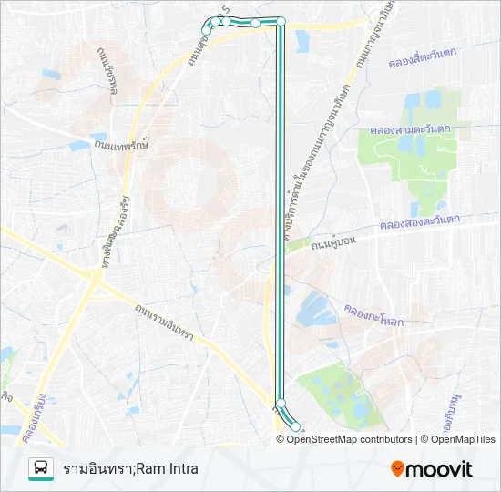 1527 Bus Line Map
