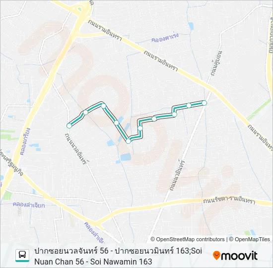 1531 Bus Line Map