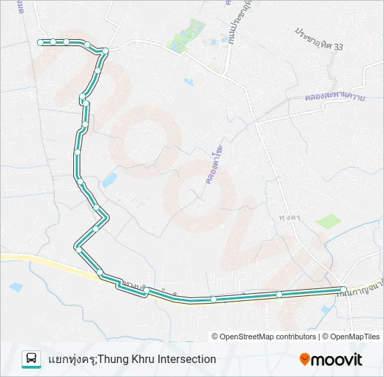 1546 Bus Line Map