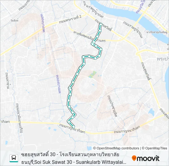 1547 Bus Line Map