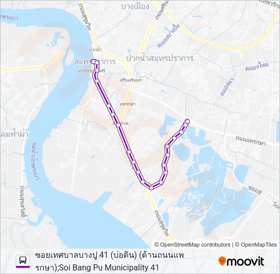 6008 Bus Line Map