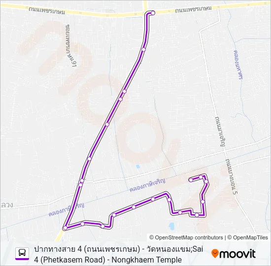 6027 Bus Line Map