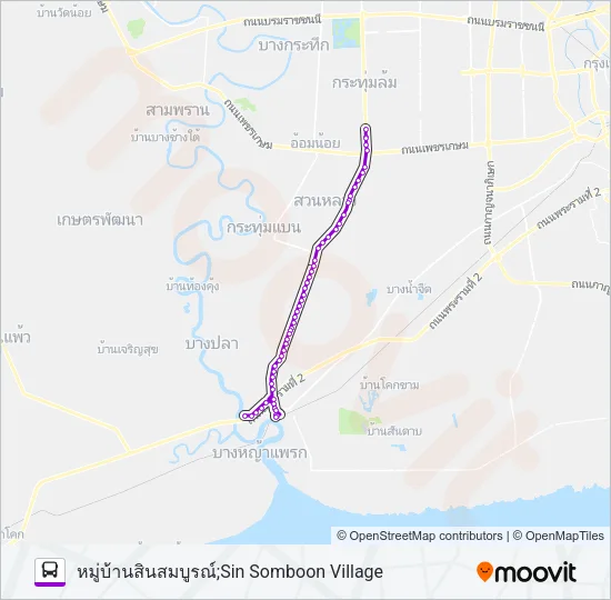 6035 Bus Line Map