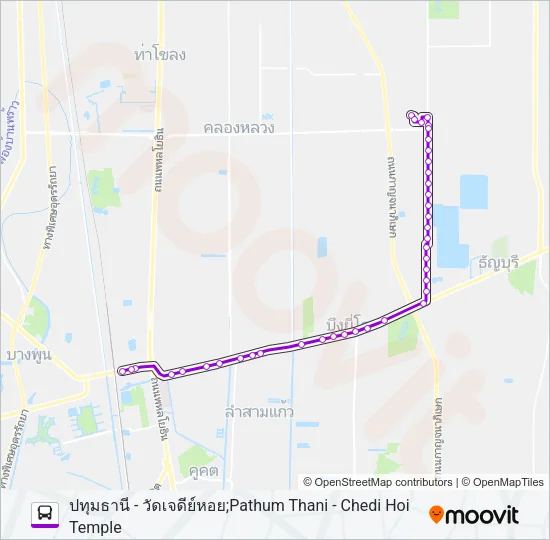 6045 Bus Line Map