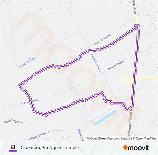 6054 Bus Line Map