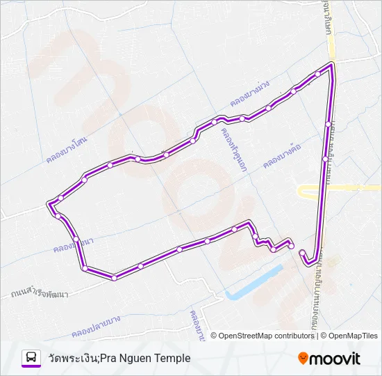 6054 Bus Line Map