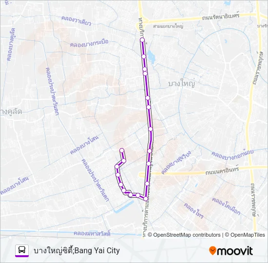 6054 Bus Line Map