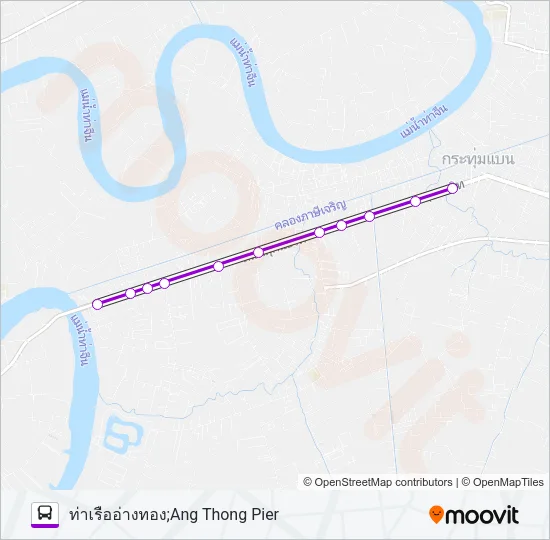 6055 Bus Line Map