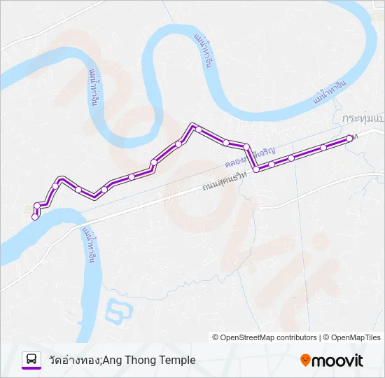6055 Bus Line Map