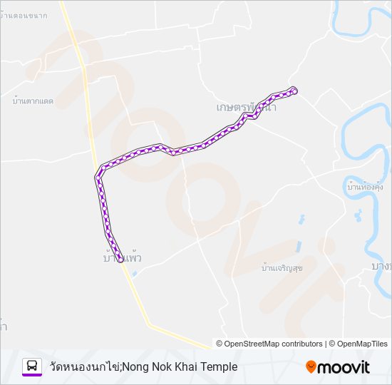 6056 รถบัส แผนที่สายรถ