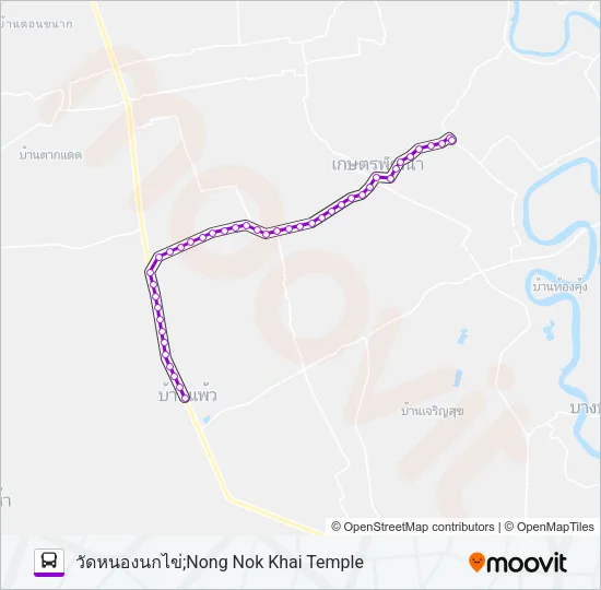 6056 Bus Line Map