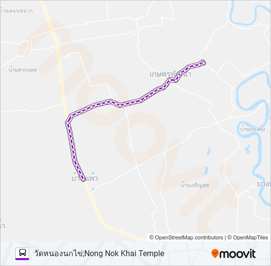 6056 bus Line Map