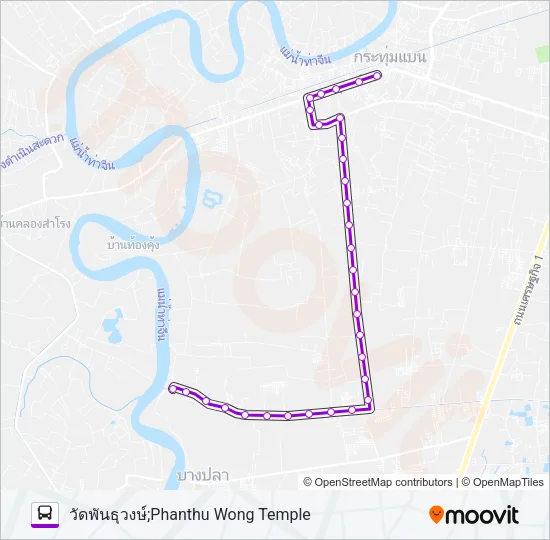 6057 Bus Line Map