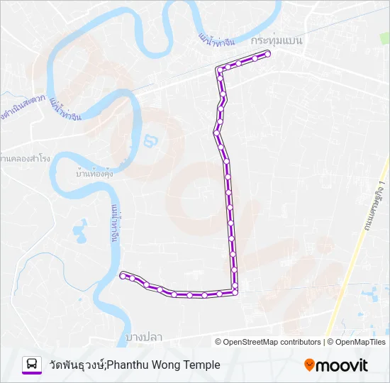 6057 Bus Line Map
