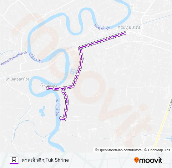 6058 Bus Line Map