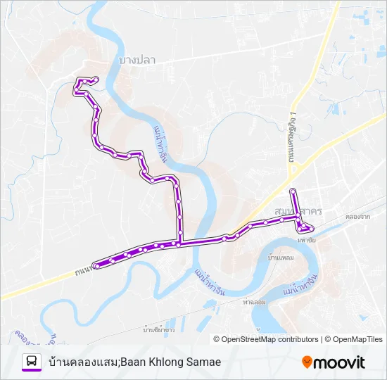 6059 Bus Line Map