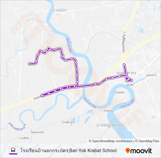 6059 Bus Line Map