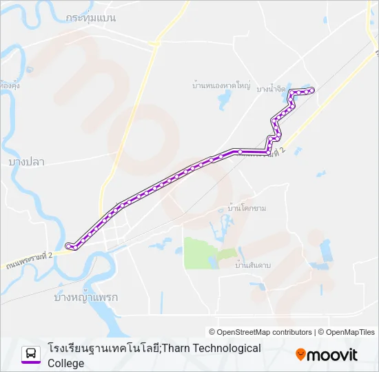 6074 Bus Line Map