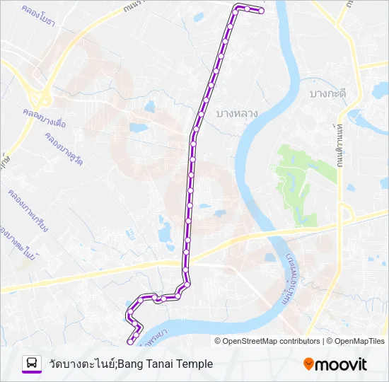6199 Bus Line Map