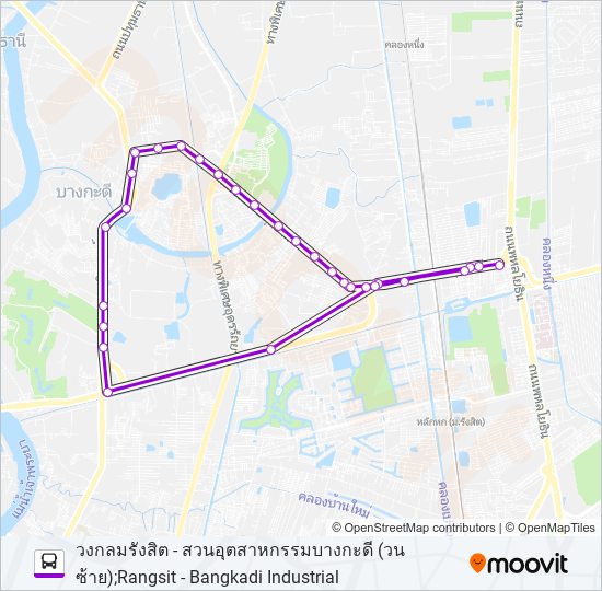 6249 bus Line Map