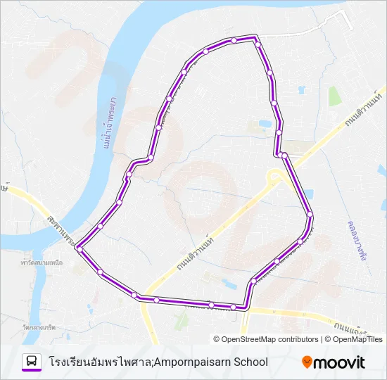 6257 Bus Line Map