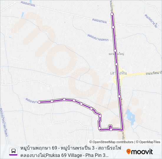 6266 รถบัส แผนที่สายรถ