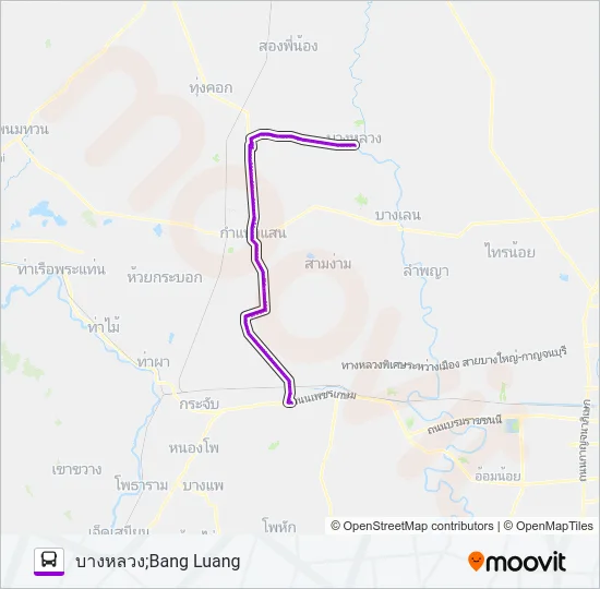 8150 Bus Line Map