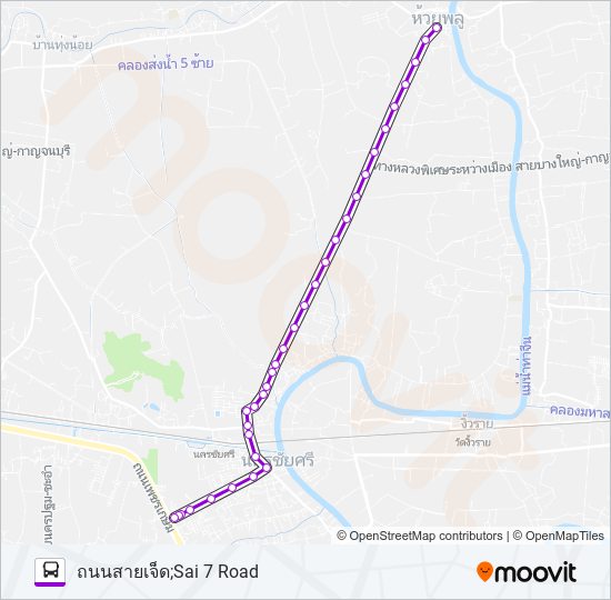 8151 รถบัส แผนที่สายรถ