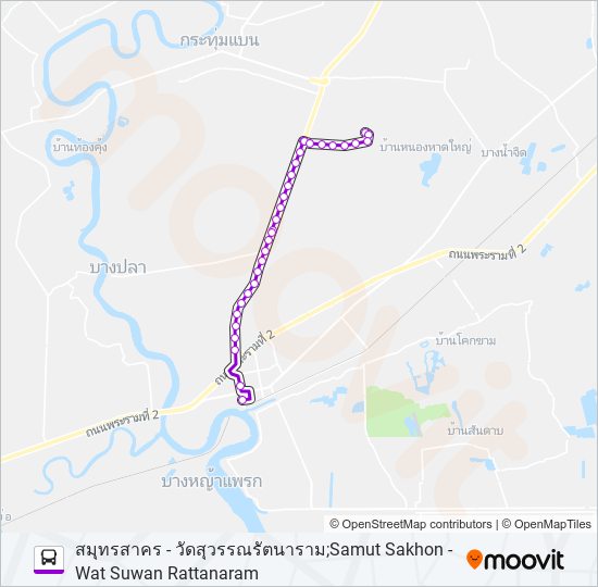 8185 bus Line Map