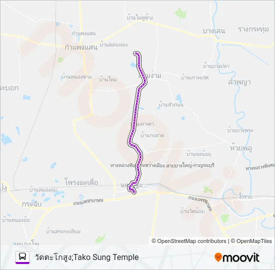 8195 Bus Line Map