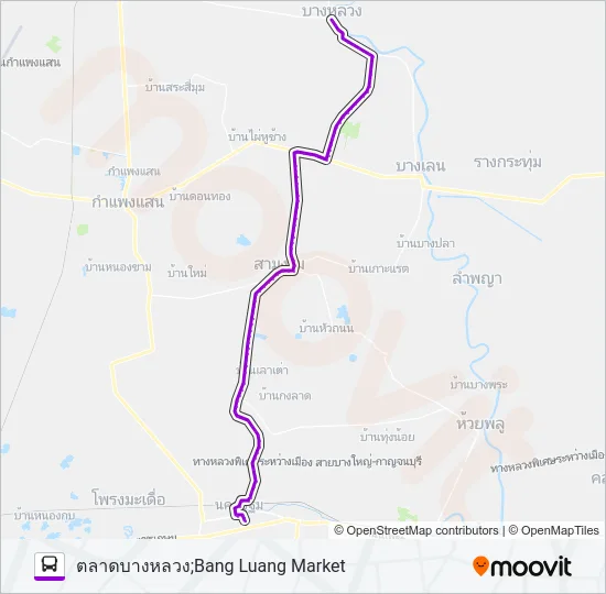 8195 Bus Line Map