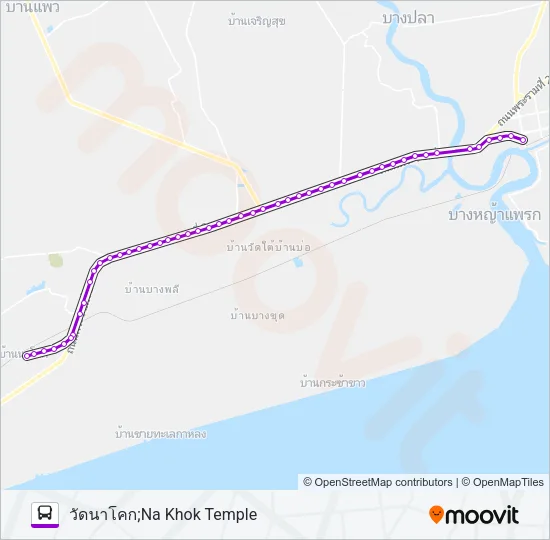 8221 Bus Line Map