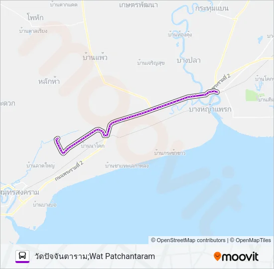 8221 Bus Line Map
