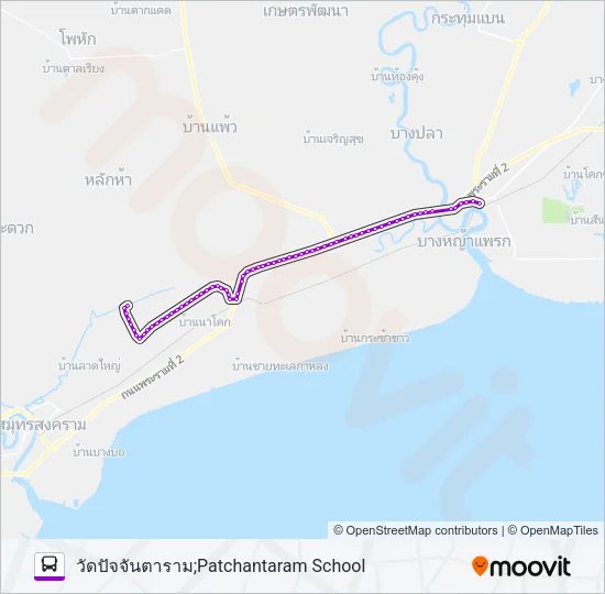 8221 Bus Line Map