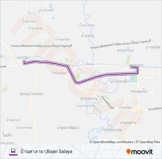 8228 Bus Line Map