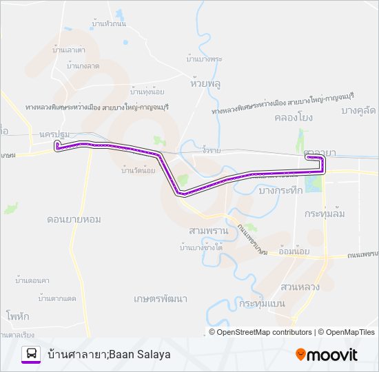 8228 รถบัส แผนที่สายรถ