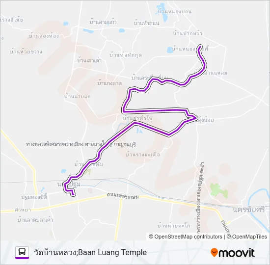8235 Bus Line Map