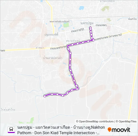 8236 Bus Line Map