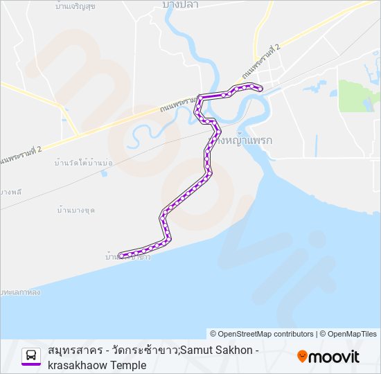 8246 bus Line Map