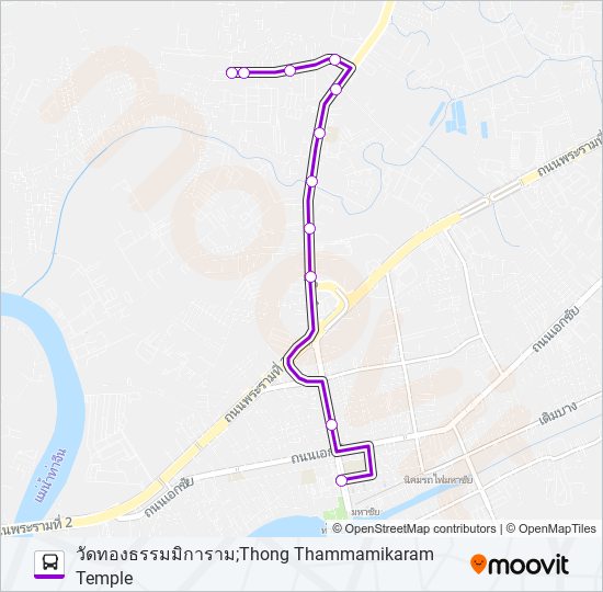 8250 รถบัส แผนที่สายรถ