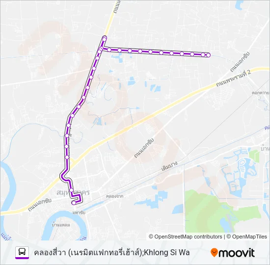 8250 Bus Line Map