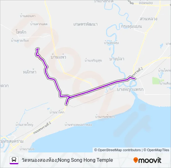 8257 Bus Line Map