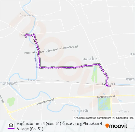 8268 Bus Line Map