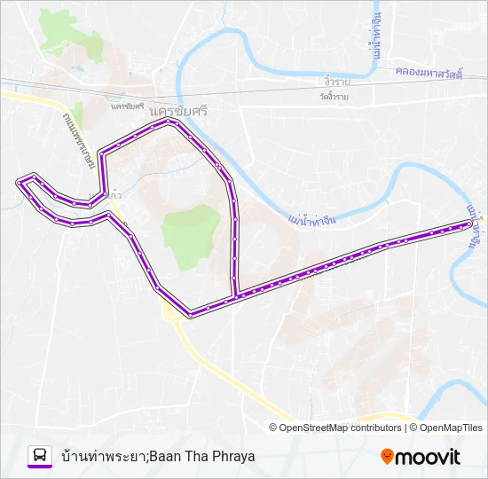 8273 Bus Line Map